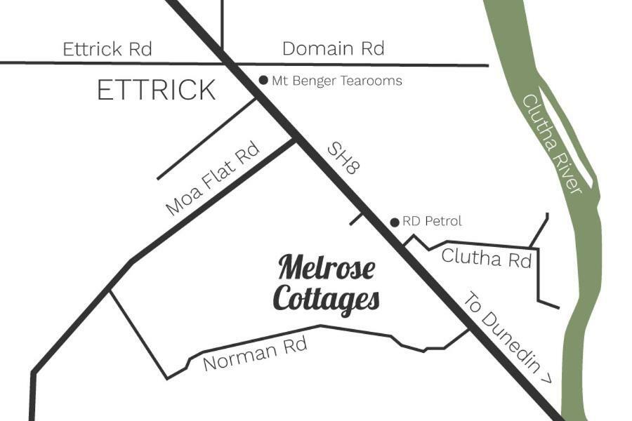 Melrose Cottages Millers Flat Εξωτερικό φωτογραφία